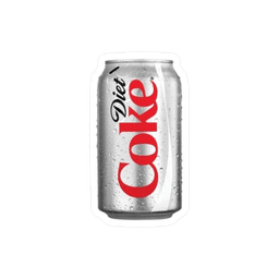 Diet Coke sticker