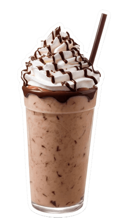 chocolate milkshake sticker